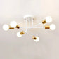 Sputnik Ceiling Light - White 