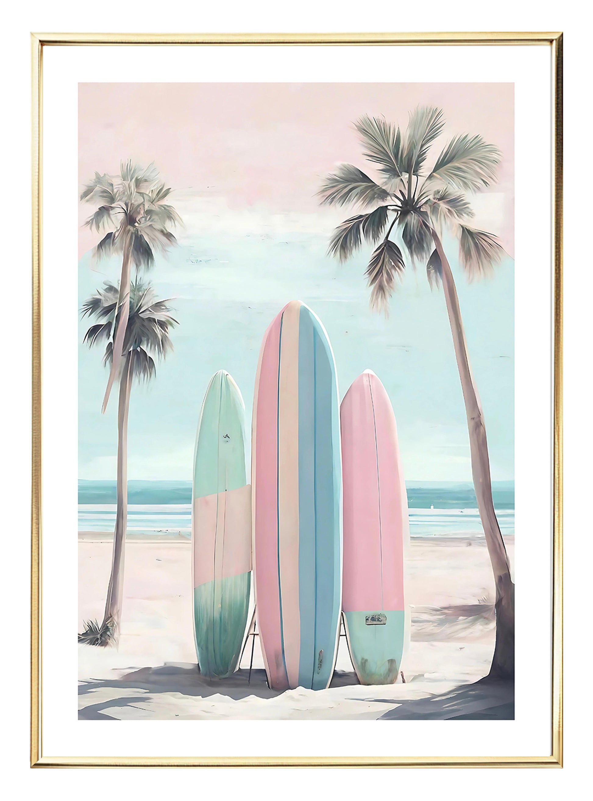 Surfboards Art Print