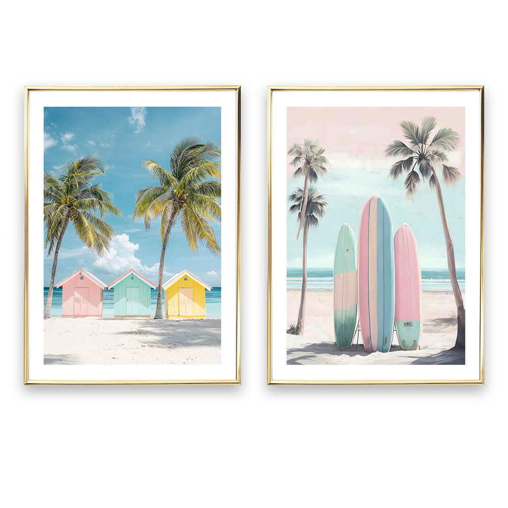 Surfboards Art Print