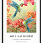 William Morris Inspired, Signed - Hummingbirds Print