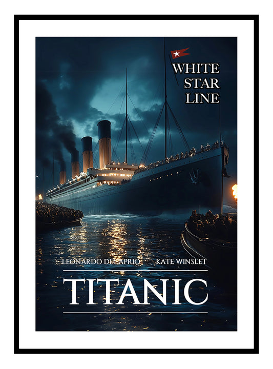 The Titanic Art Print