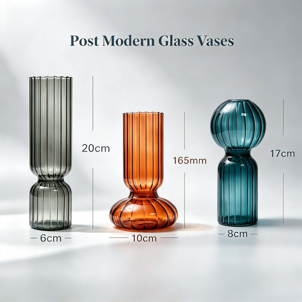 Post Modern Glass Vases