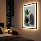 Lukisan Bingkai Film dengan Lampu LED - Gadis Botani