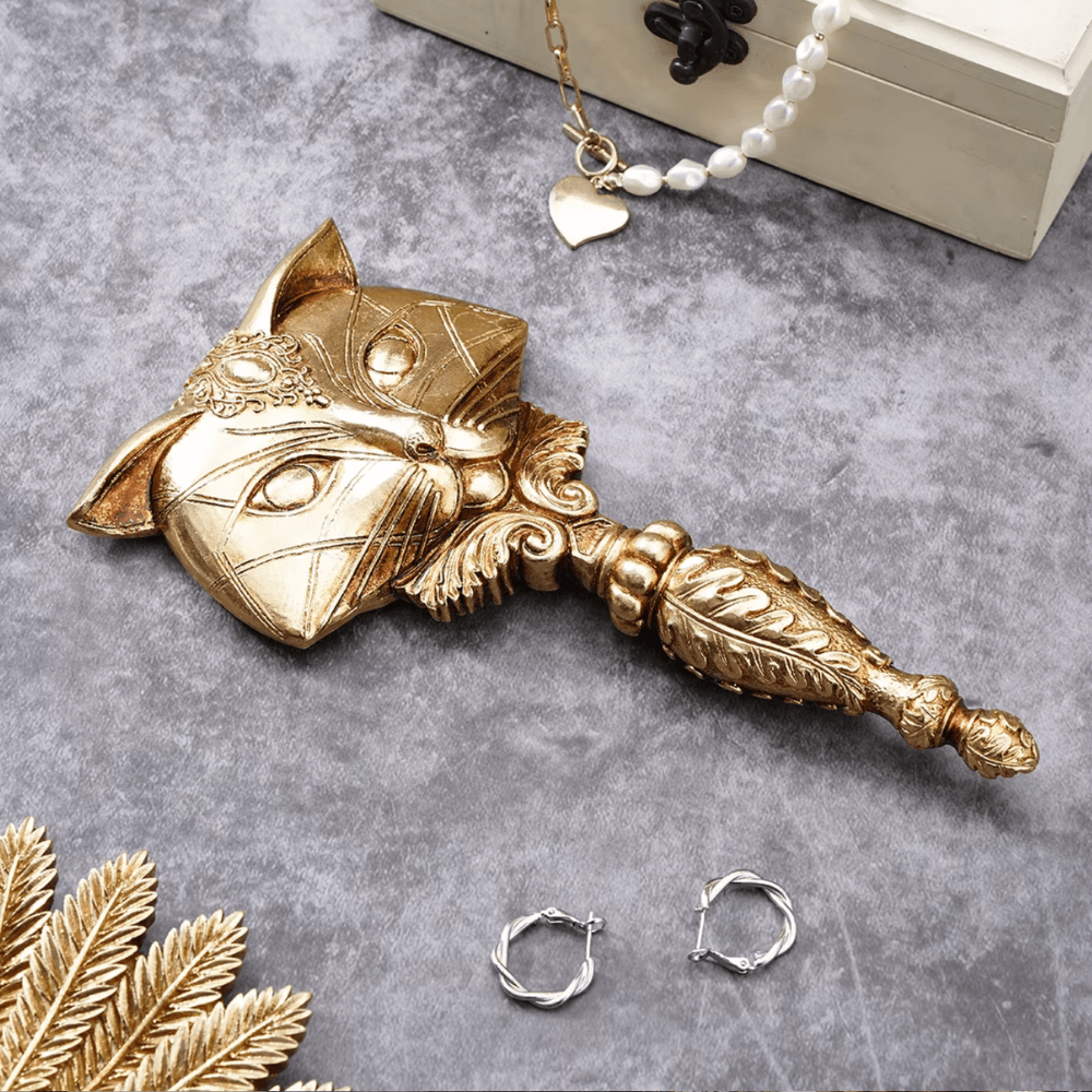 Duchess Vintage Cat Mirror - Gold or Silver