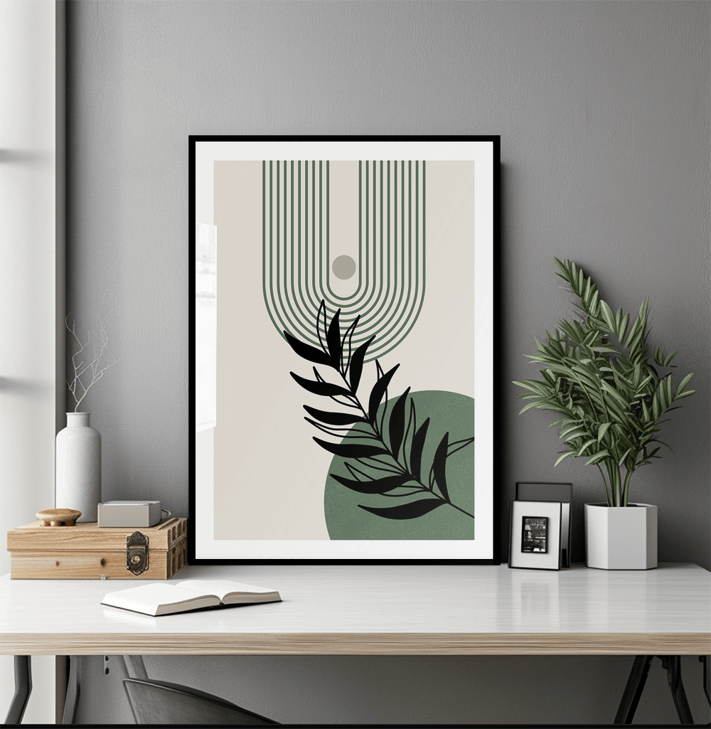 Nordic Fern (A)  Print - Free Printable Art