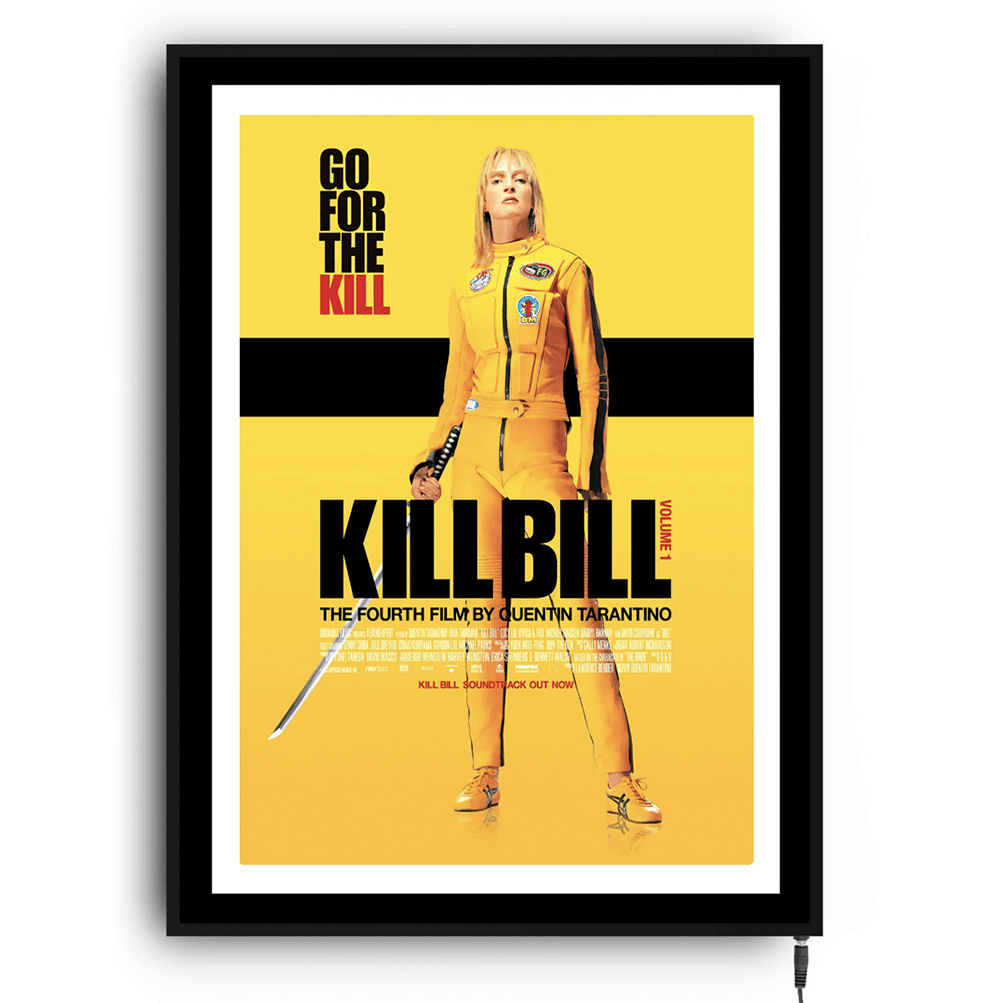 Kill Bill - Vol 1 - Seni Bingkai Film dengan Lampu LED Belakang