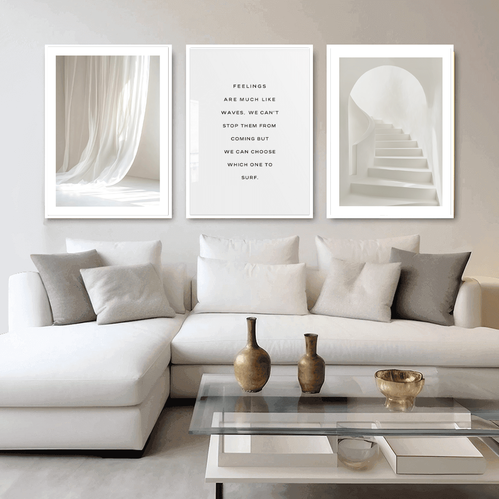 Voile Drapes Art Print