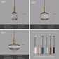 Nordic Colourful Glass Pendant Lights - 4 Colours