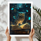 Wise Owl Art Print Harry Potter