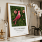 William Morris Inspired, Signed - Pink Bird Print