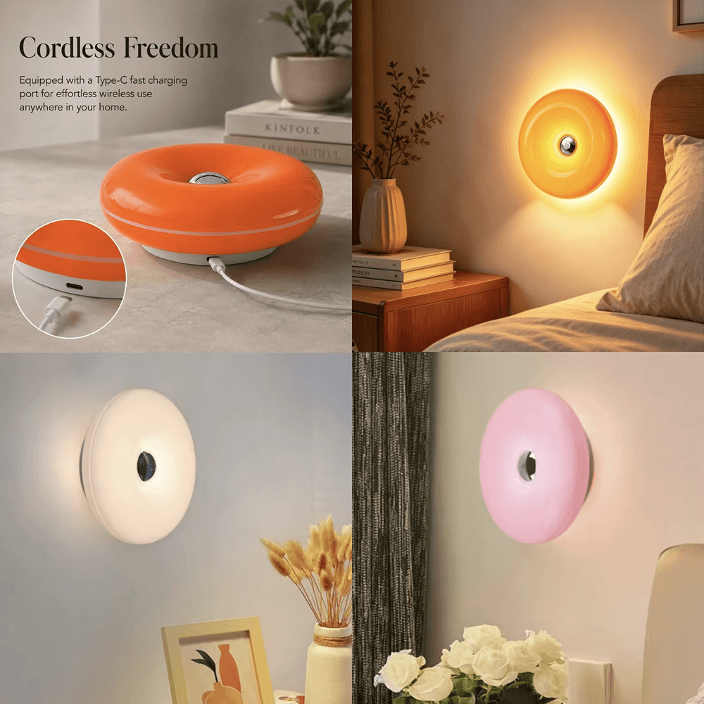 Donut USB Table Lamp - 3 Colours