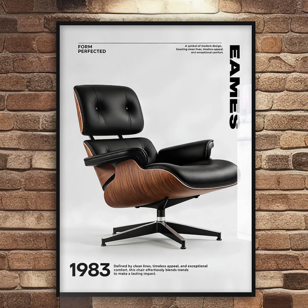 Designer Chair Art Print (A)
