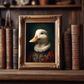 Vintage Duck Portrait – Renaissance Art Print