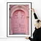 Pastel Doors Art Print