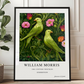 William Morris Inspired, Signed - Lovebirds Print