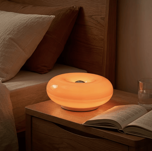 Lampu Meja USB Jamur Retro - 2 Warna