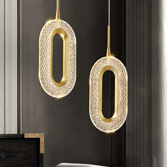 Luxury LED Crystal Style Drop Chandelier