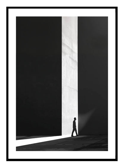 Monochrome Architectural Print