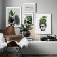 Botanisk jente (C) kunsttrykk