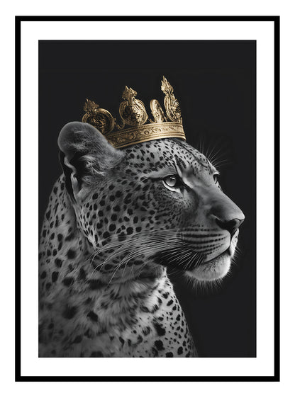 Leopard Queen Art Print