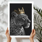 Leopard Queen Art Print
