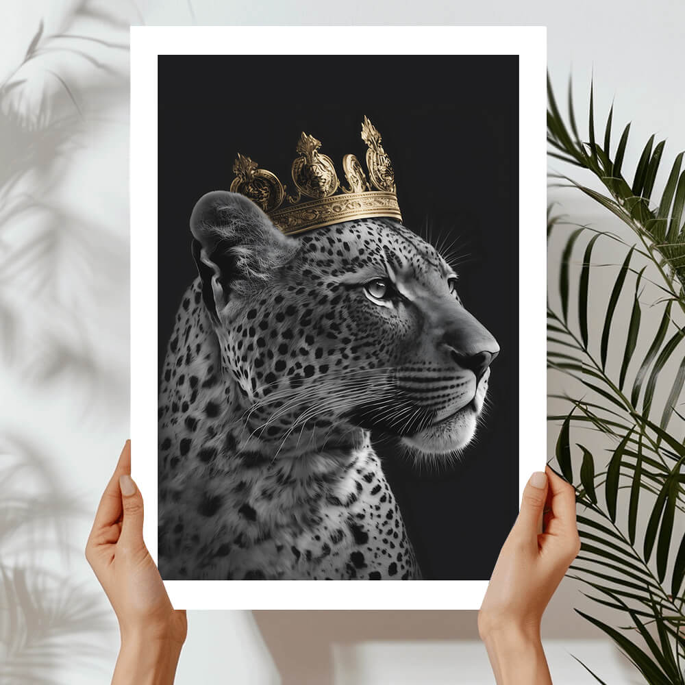 Leopard Queen Art Print