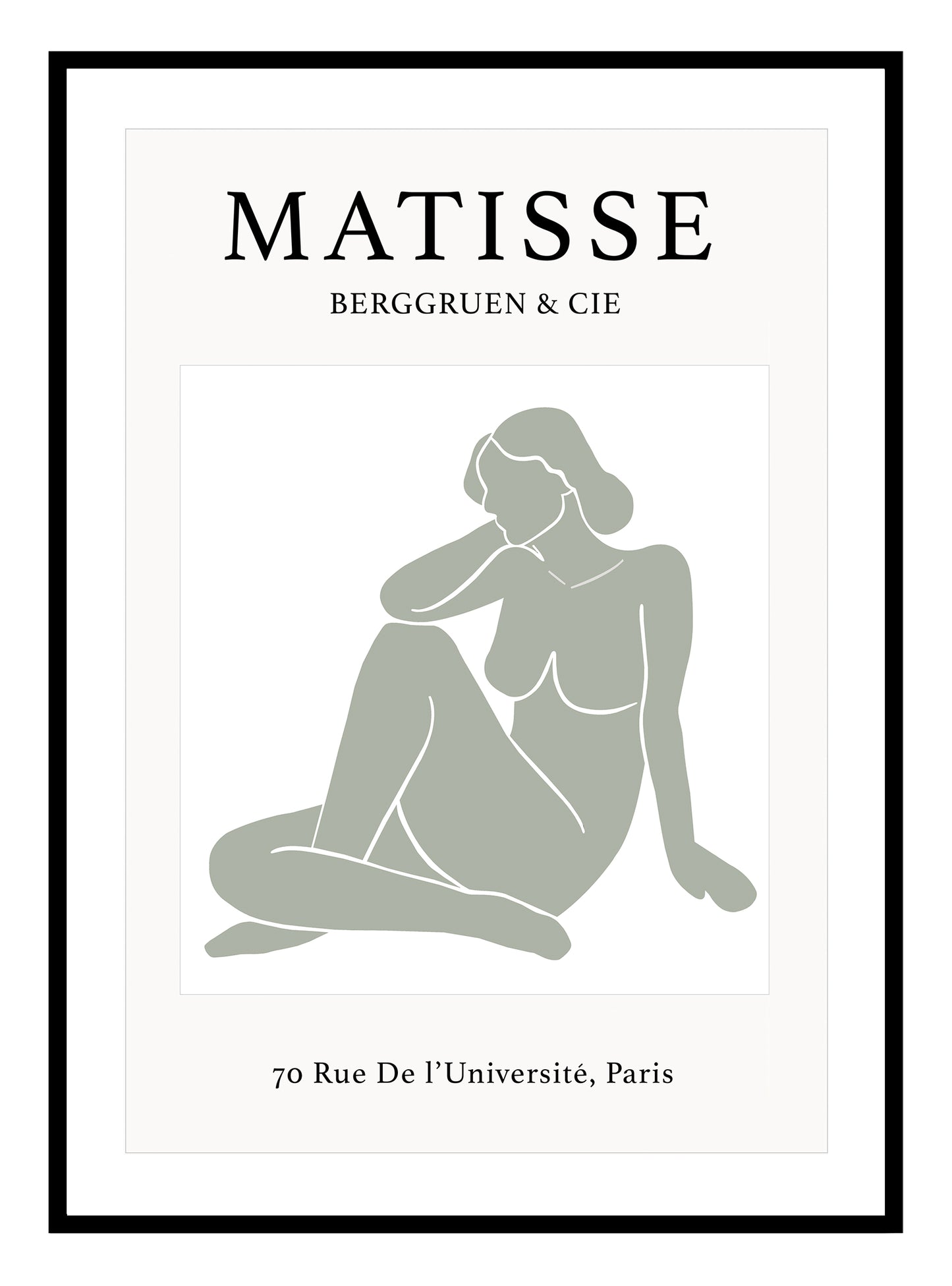 Matisse Pose Art Print - 4 Colours