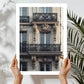 Parisian Balcony Art Print