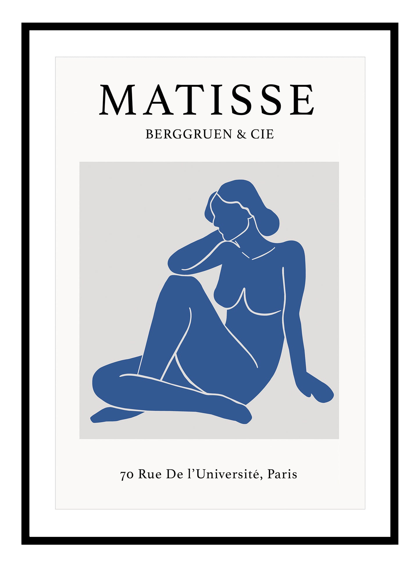 Matisse Pose Art Print - 4 Colours