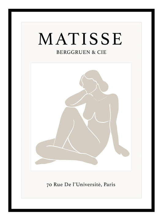 Impressão de arte de Matisse (B)