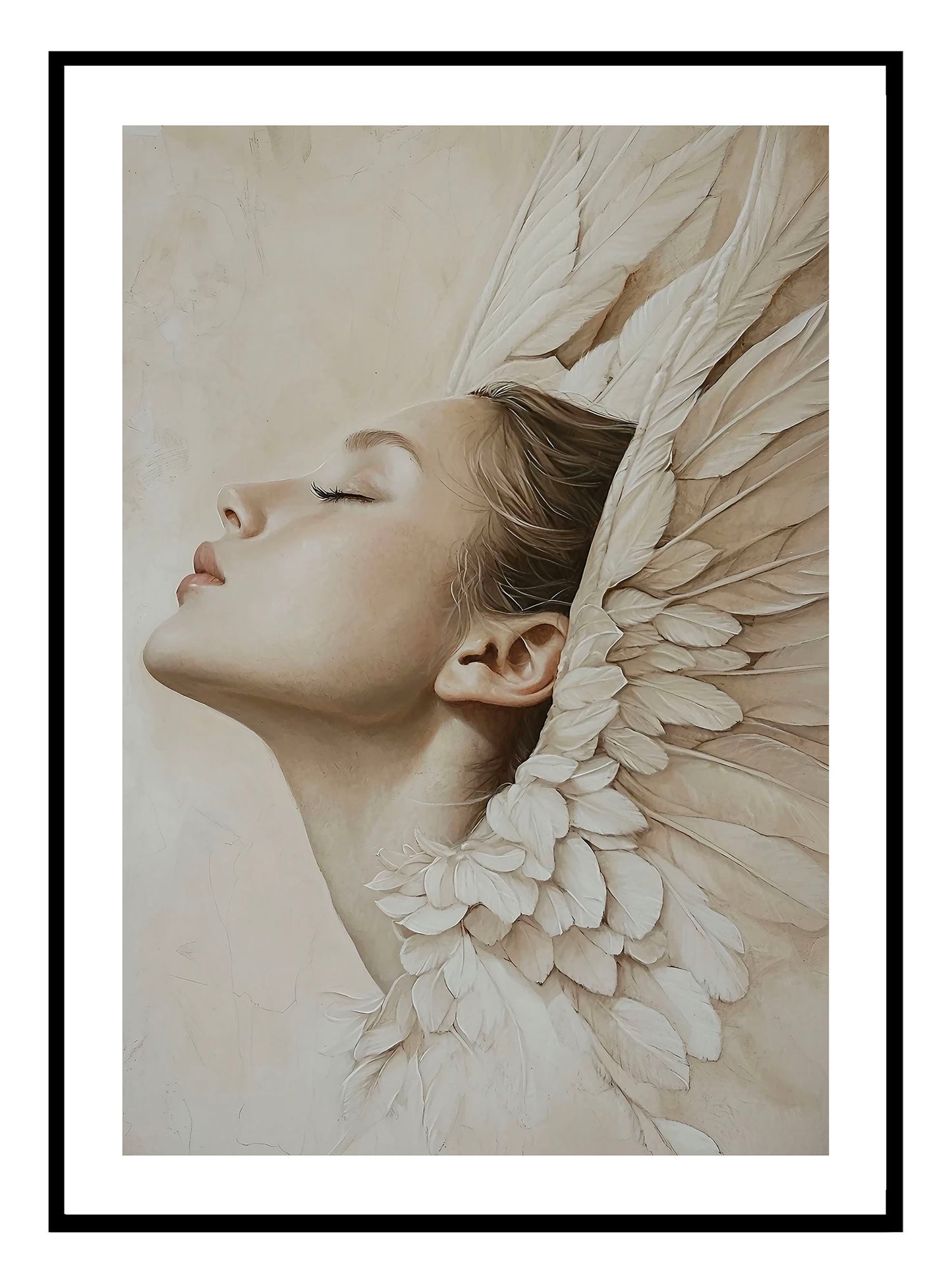 Ethereal Angel (A) Art Print