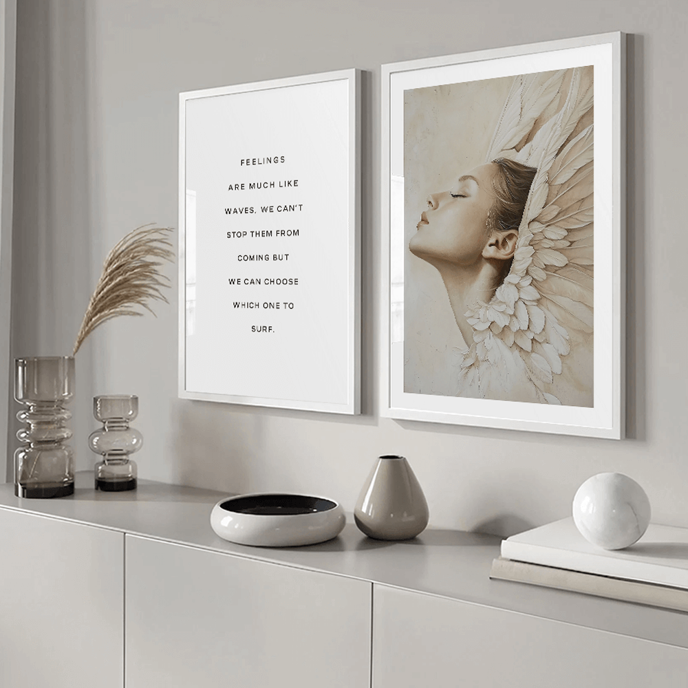 Ethereal Angel (A) Art Print