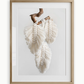 Macrame Feathers Art Print