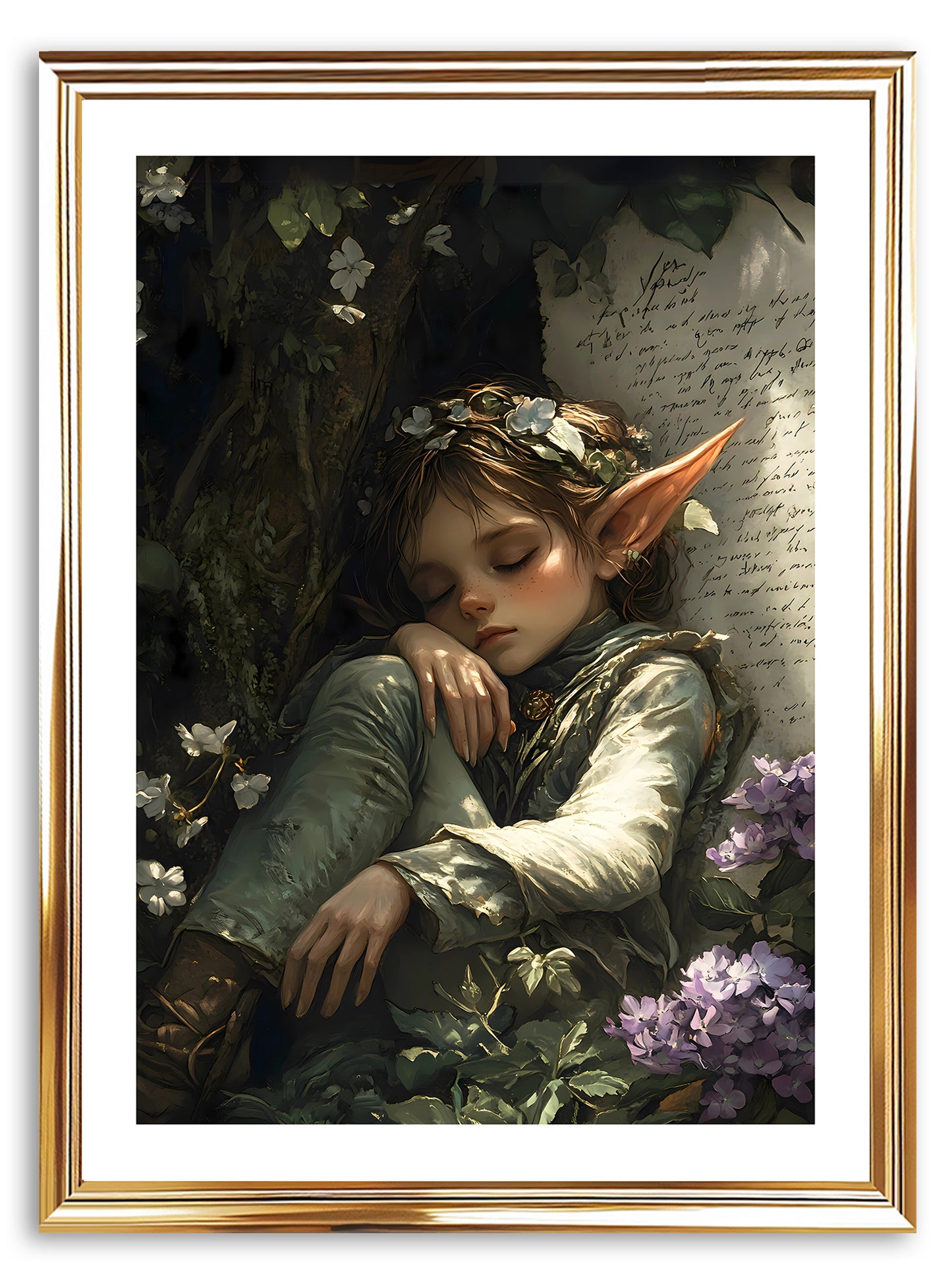 Elf Boy Art Print