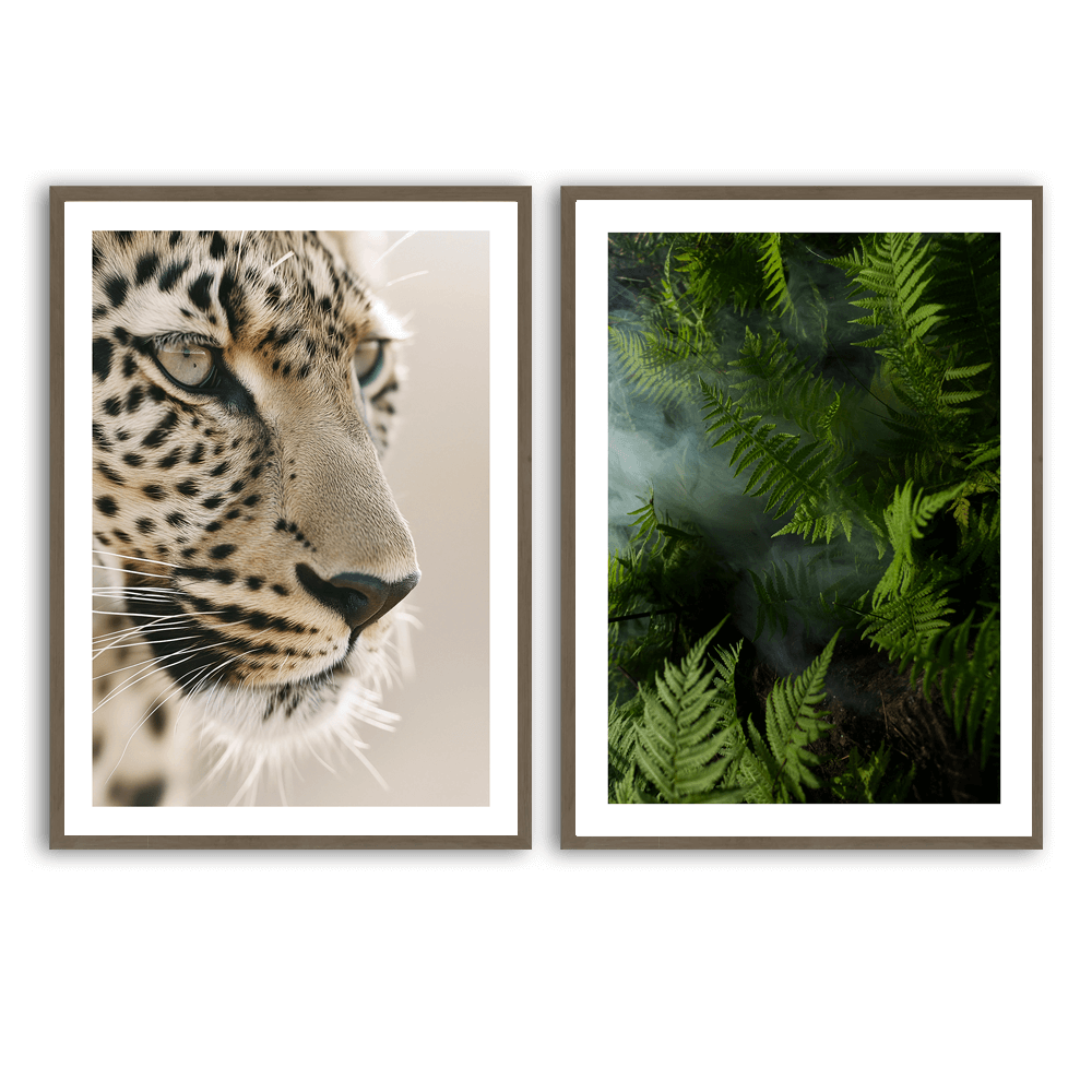 Beautiful Leopard Art Print - 2 Colours