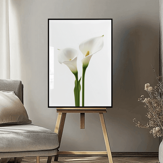 Cetakan Seni Cala Lillies