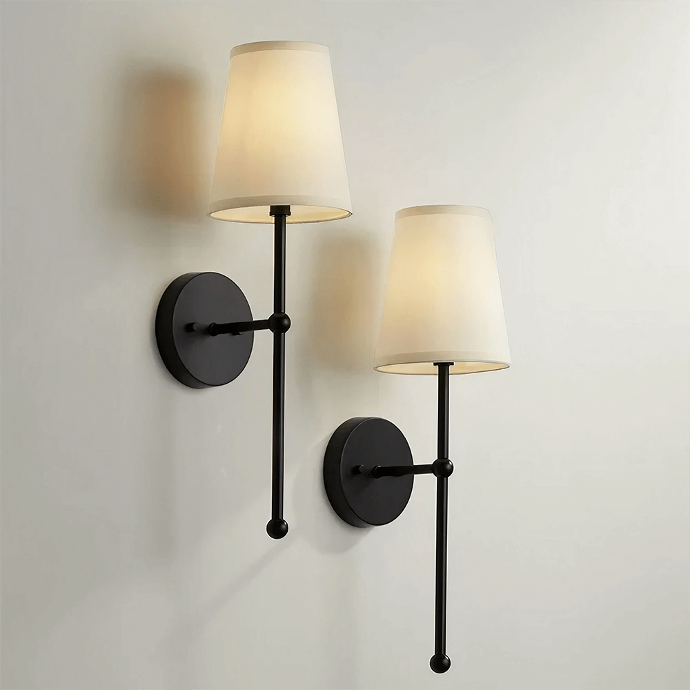 Elegance Black Wall Lamp