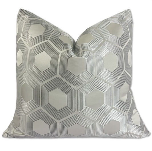 Contemporary Hexagon Cushion - 45 x 45cm