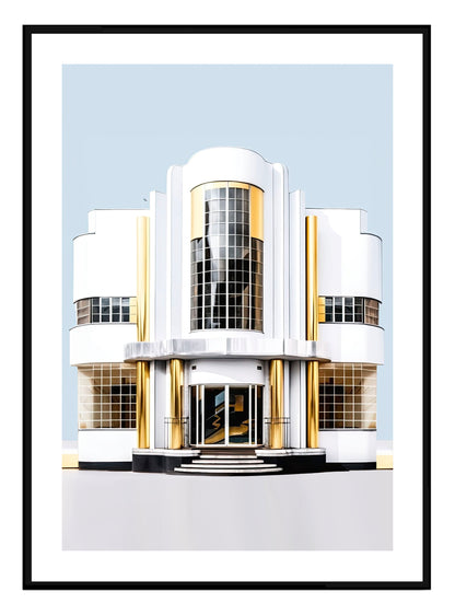 Bauhaus Building (B) Art Print