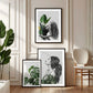 Botanisk jente (C) kunsttrykk