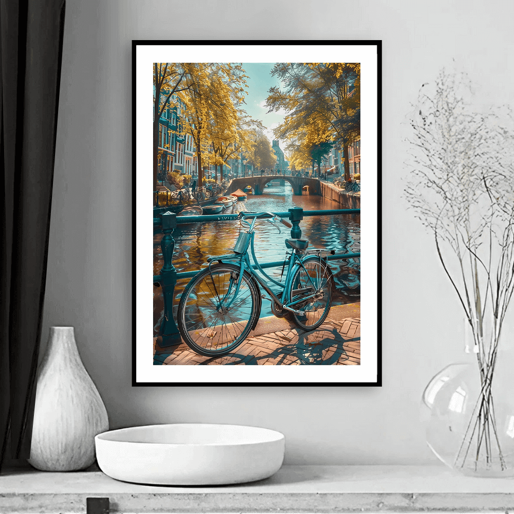 Amsterdam Canal Art Print