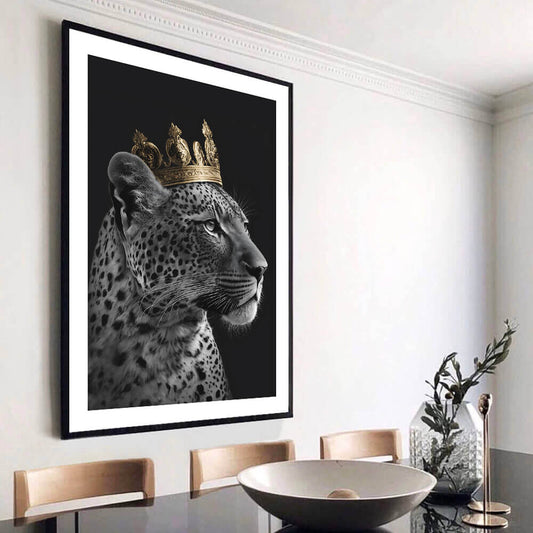 Leopard Queen Art Print