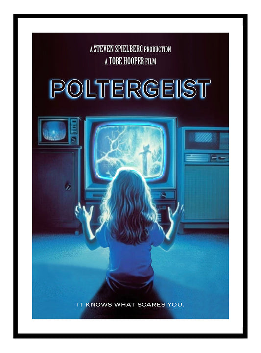 Kunstdruck zum Film „Poltergeist“ (A)