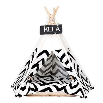 Teepee Dog atau Cat Bed Tent - 6 Gaya
