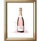 Pink Champagne Art Print