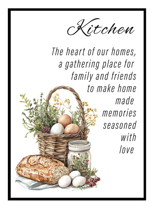 Kitchen Memories Art Print