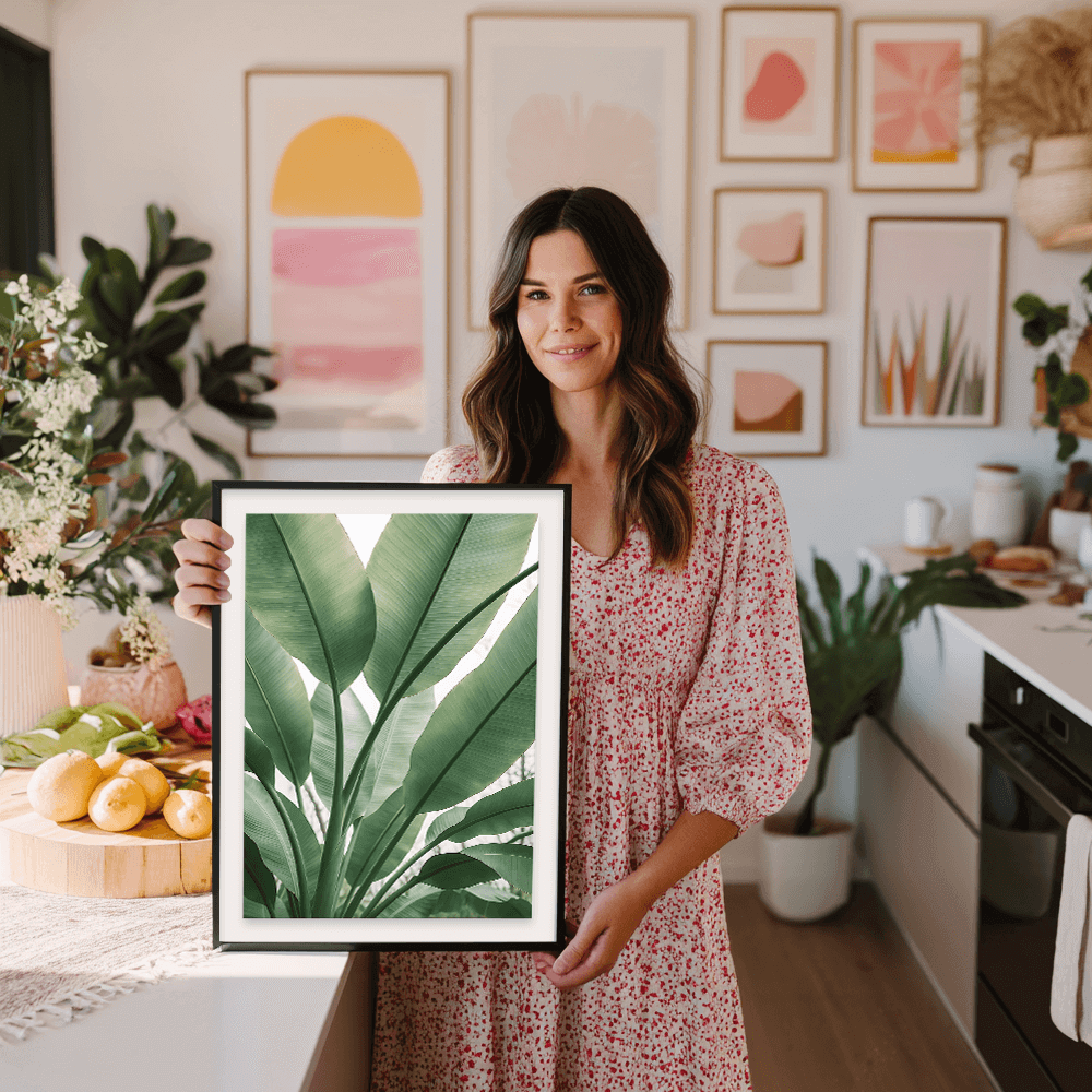 Tropical Leaves Art Print
