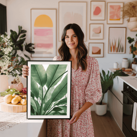 Tropical Leaves Art Print
