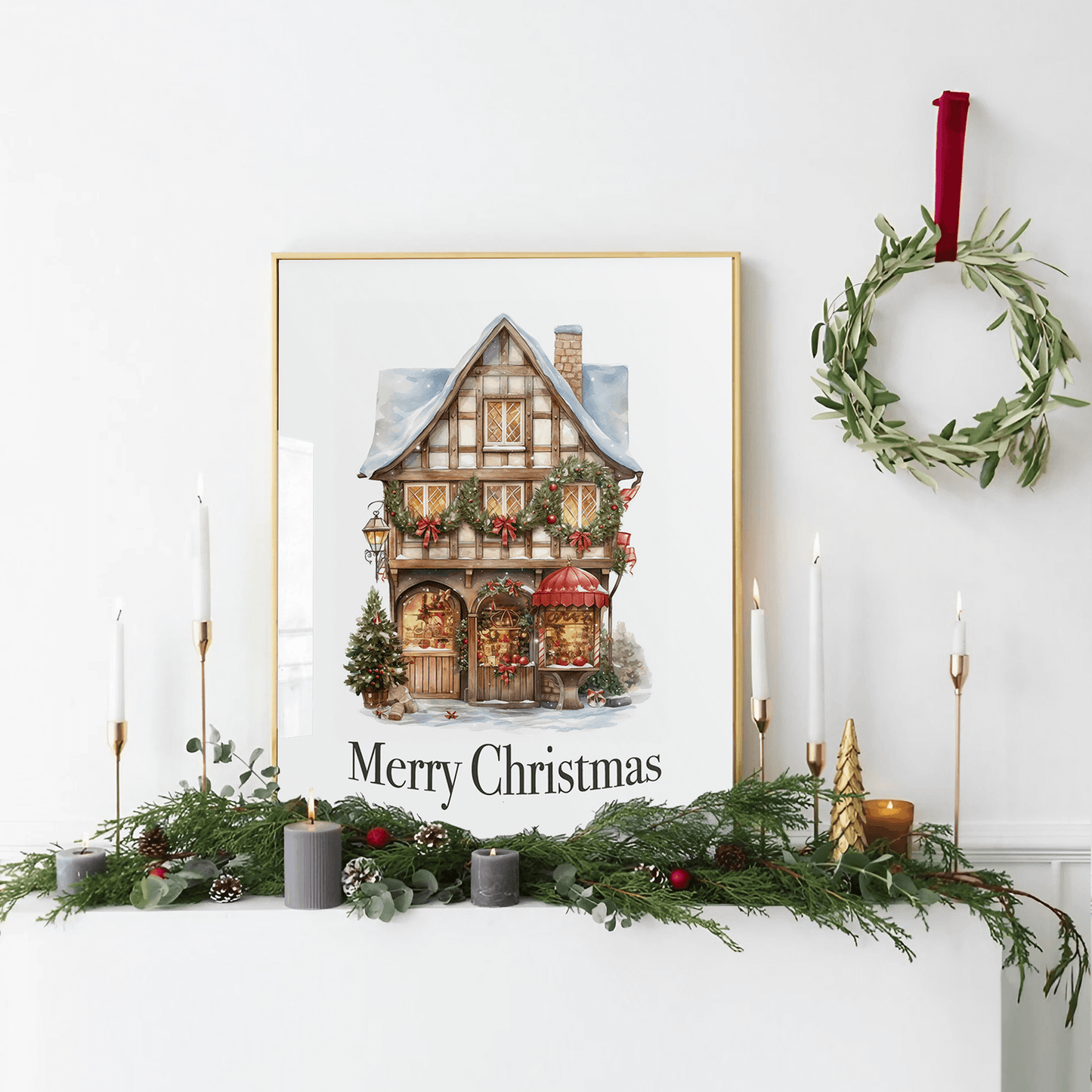 Christmas Home Print