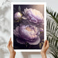 Lilac Peonies Art Print